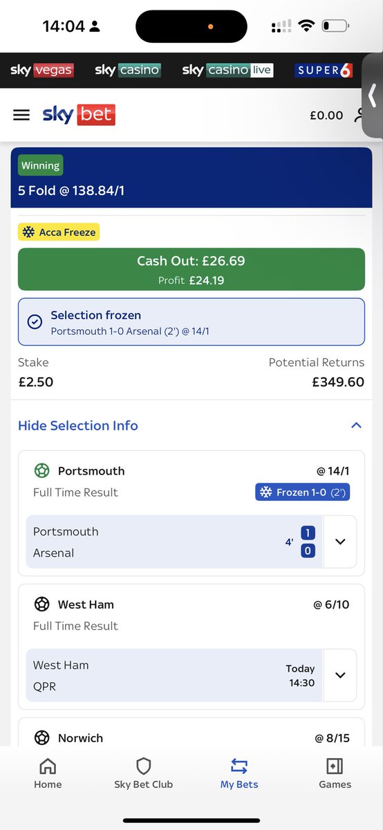 ashstain99's tweet photo. @SkyBet Yeah, but the other bastards let me down 😂😂😂 https://t.co/ruGwfkao3f