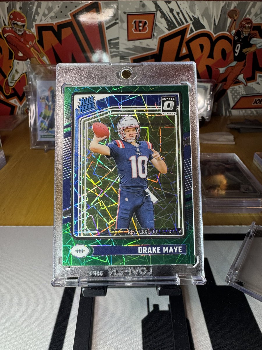 Sunday Night Sales Post 15/25

Drake Maye Green Velocity Optic RC

$50