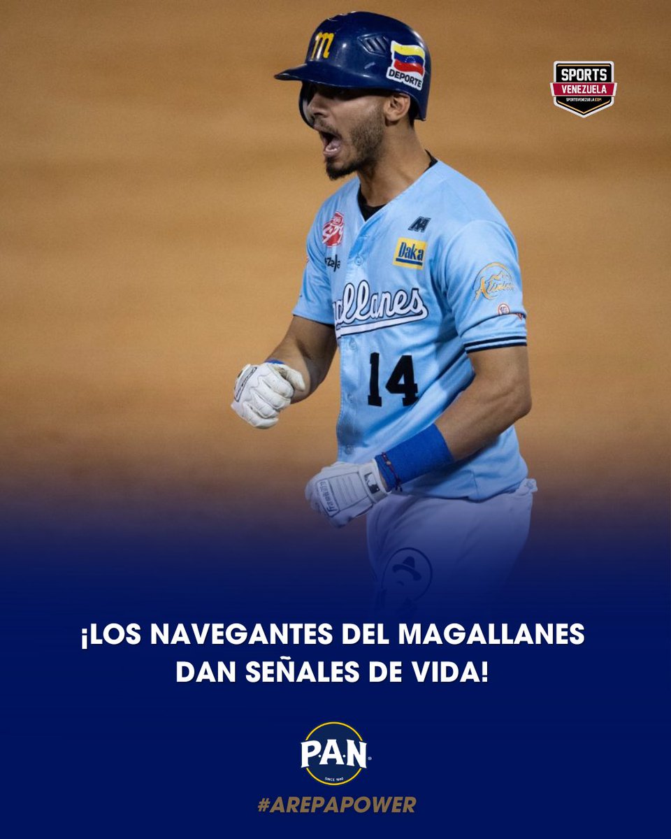 SportsVZLA2's tweet image. ¡Llegó la primera victoria del Magallanes en el Round Robin! 

Con seis carreras entre el séptimo y el octavo inning, la nave turca se llevó el segundo juego de la serie de fin de semana en Maracaibo. 

#LVBP #Magallanes #RoundRobin #ArepaPower #BeisbolVenezolano