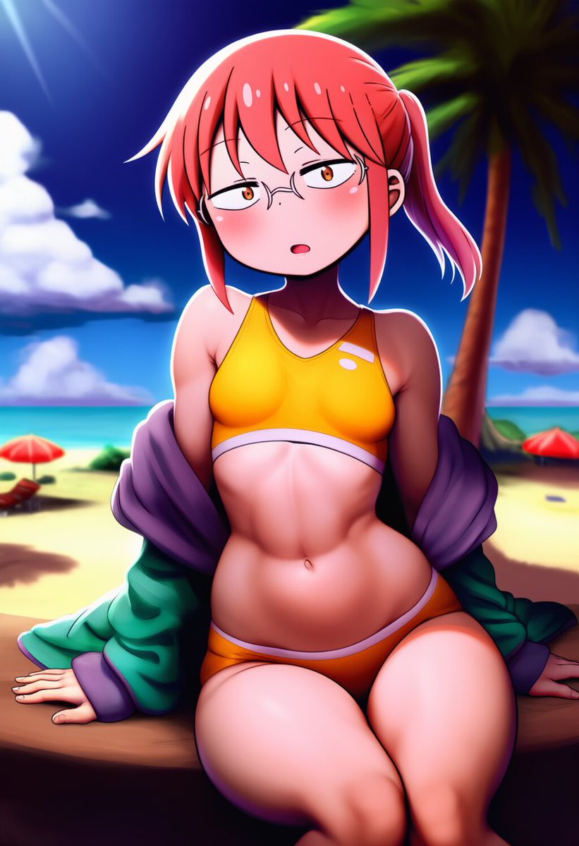 MauroCards's tweet photo. Un poco de kobayashi no le hace mal a nadie.

#KobayashisanChinoMaidDragon #beach #Kobayashisan https://t.co/k7WyqMfBzS