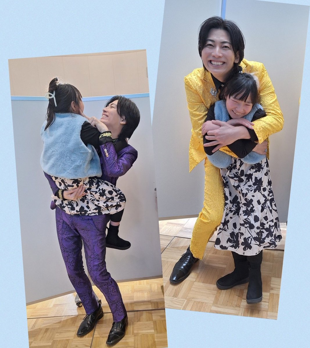 推し初めは久々の最前に…
超絶にLOVEな皇帝💜
ご縁を感じる皇帝💜
障害のある娘と一緒に
楽しめる趣味が見つかって
本当に幸せです｡･(つд`｡)･｡❤️
手をかしてくれた皆様…
娘のお話に耳を傾けて
下さった皆様…　
笑顔を向けて下さった皆様…
いつも本当に有り難うございます。
#風輪
#一輪