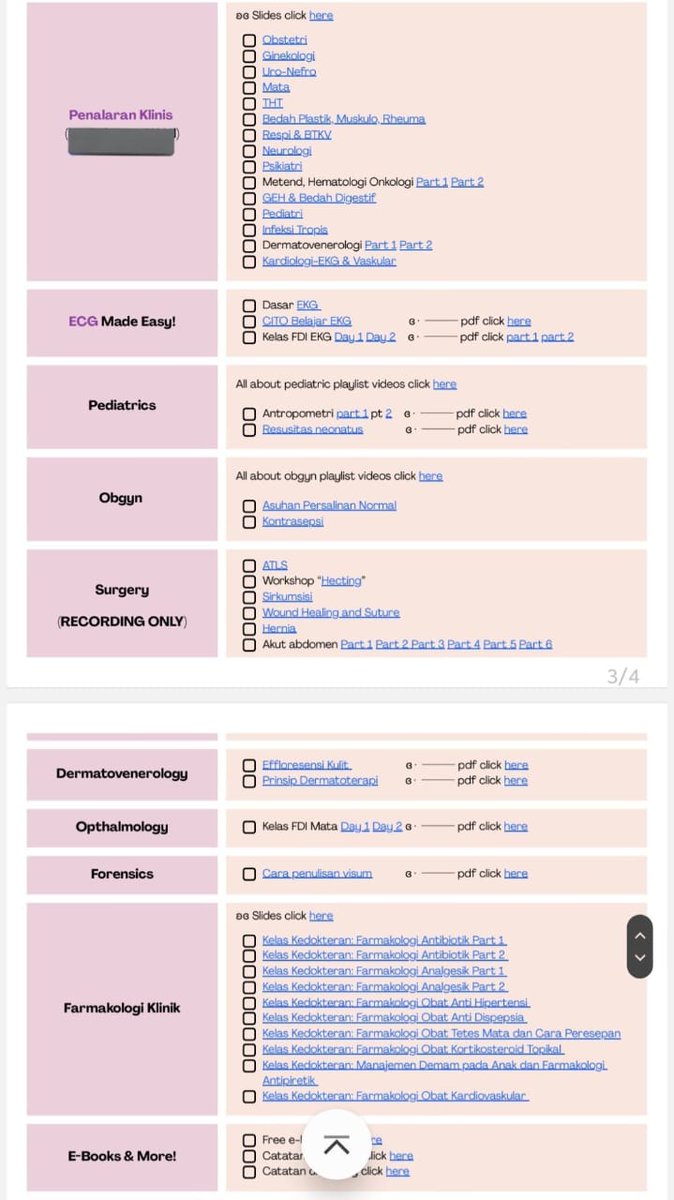aestheticnotes's tweet image. 📒 PAKET PRE KLINIK / S1 KEDOKTERAN

include materi basic anatomi, fisiologi sebagai basic di kedokteran sampai ke penalaran klinis. materi2 yang wajib dikuasai di S1. all slides, pdf dan video2 dalam bahasa indonesia. free ebooks dan cakes! 49k aja. mudah di akses dan worth it!
