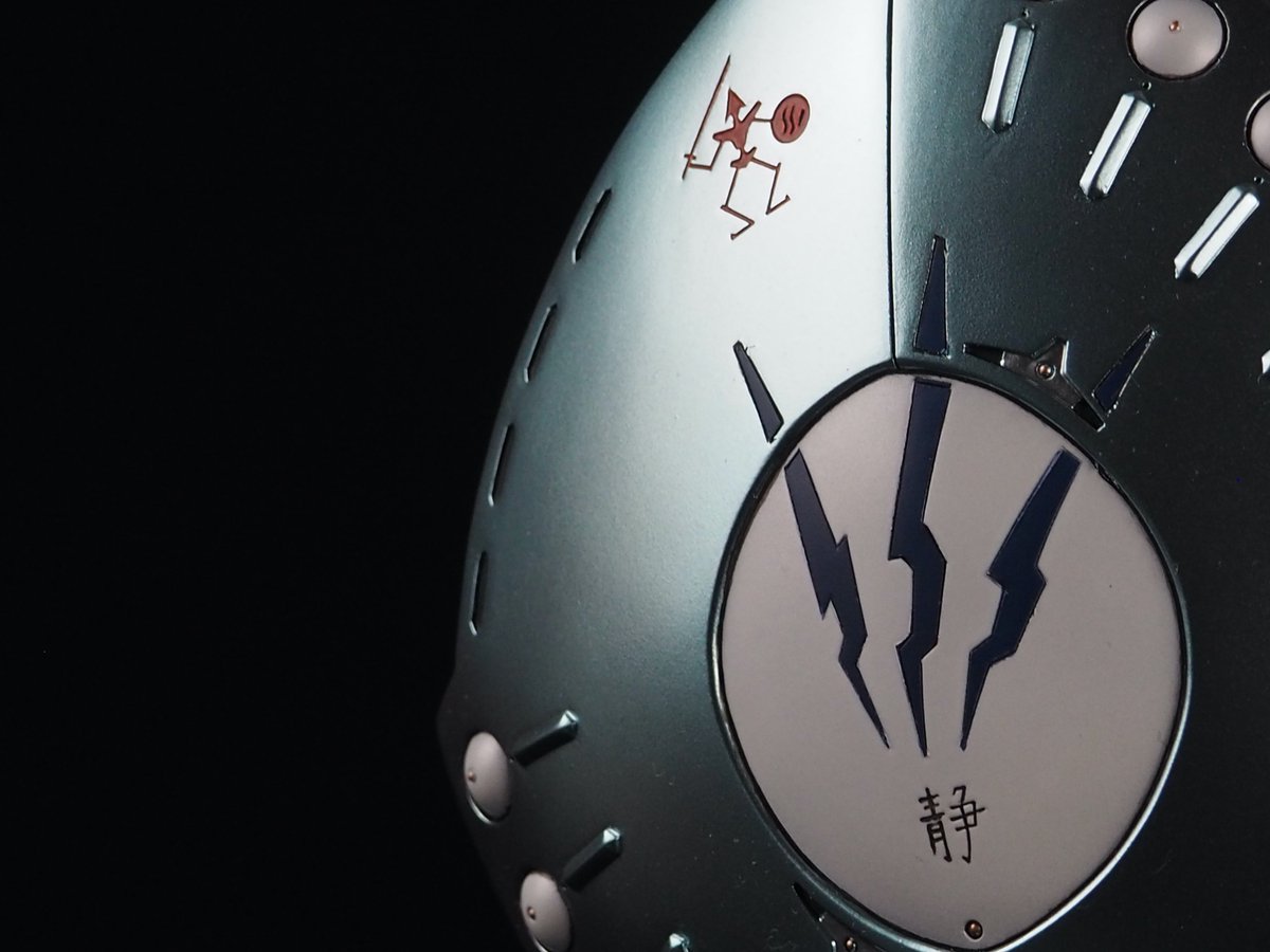 masavaughan's tweet image. バングの撮影完了。お気に入りの一枚。
ここまで拡大すると粗も出ちゃうけどね。。。雰囲気のある一枚かな？
ホームズシリーズの「踊る人形」からマークはイメージされてるんだっけ。破烈の人形マークって。