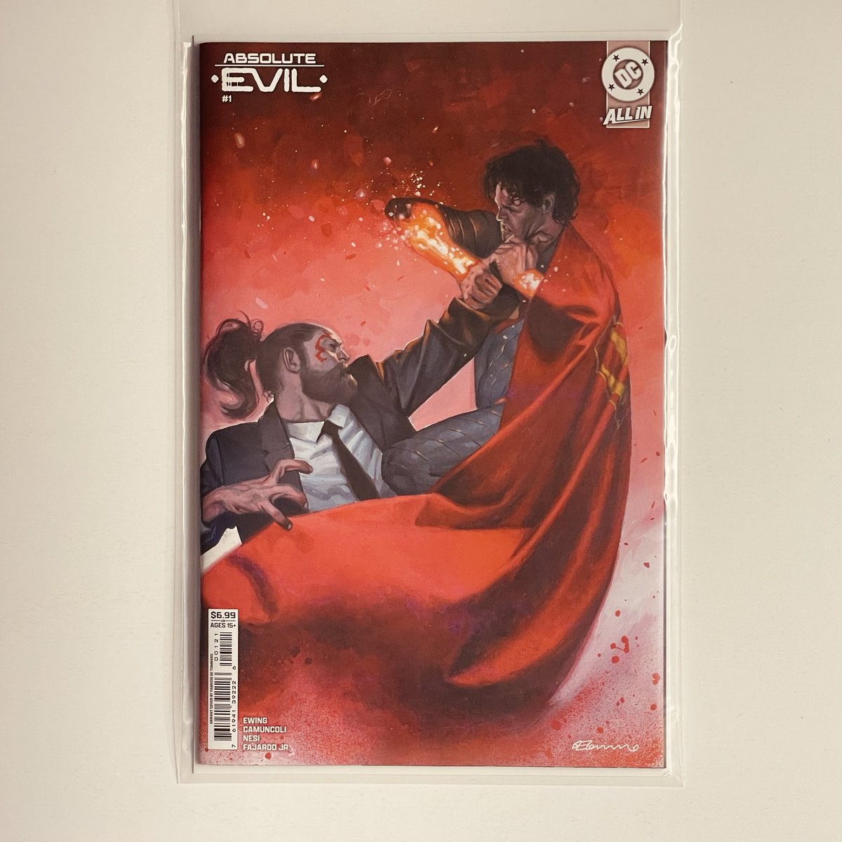 Absolute Evil #1

Cover B Fabrizio De Tommaso Variant