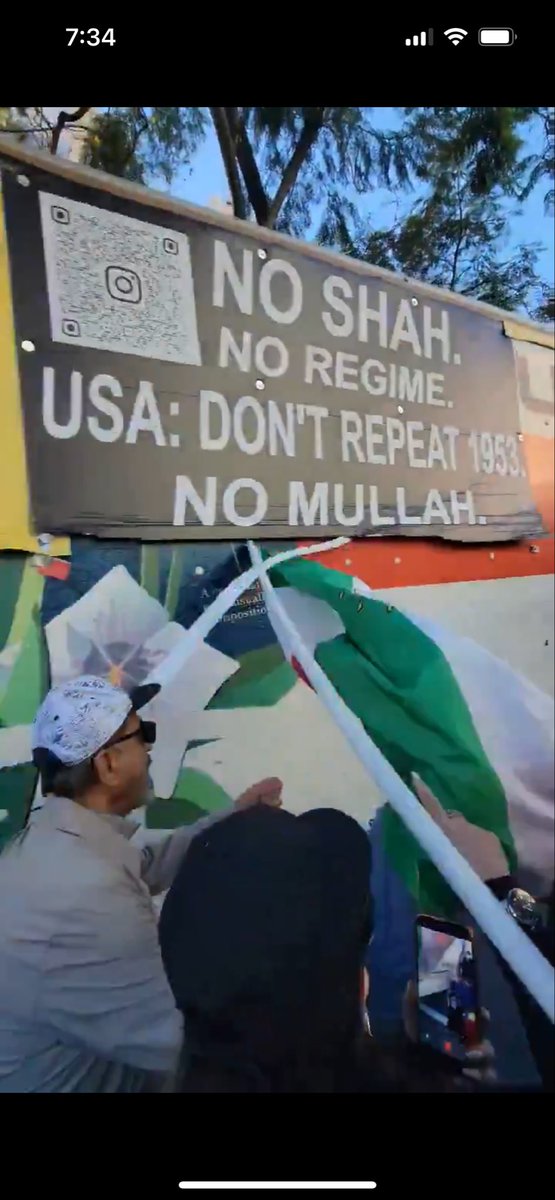 Either Iranian regime or Putin, only 2 it could be