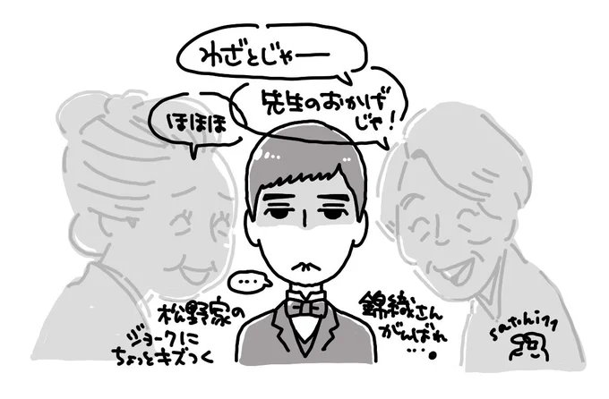 #ばけばけ 
 #ばけばけ絵

今日の錦織さん 