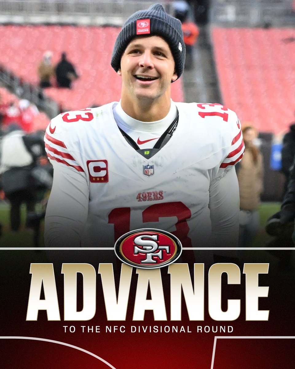 espn's tweet image. DOWN GO THE DEFENDING CHAMPS 😱 

Brock Purdy and the 49ers go into Philly and take down the Eagles 🔥