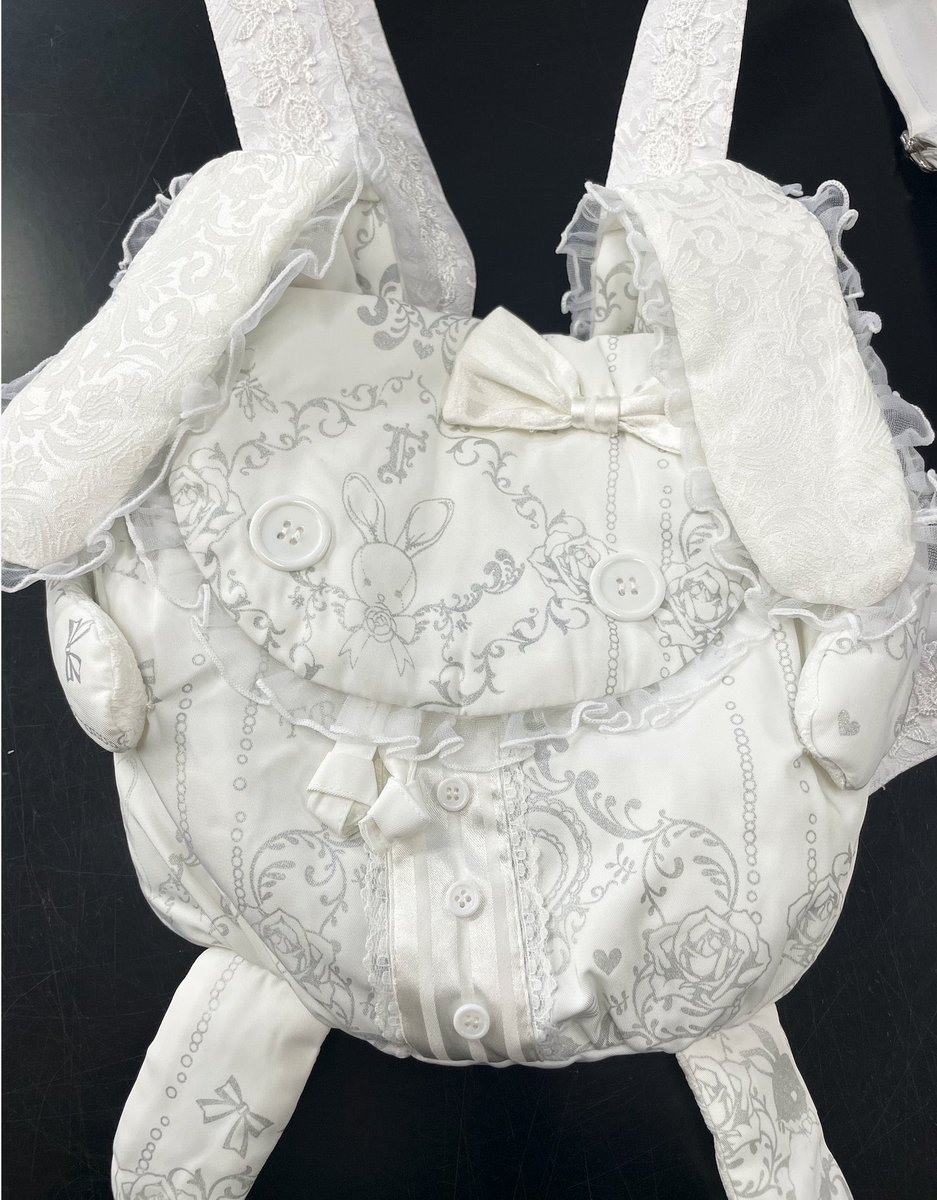Lovely Bunny Frill Backpack】🐰 h.NAOTO FRILLの大人気「ラブリー