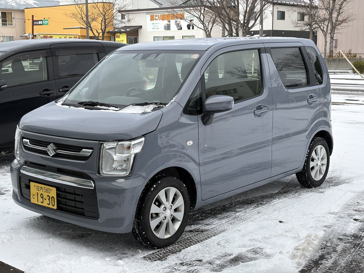 納車されました(1年点検代車)