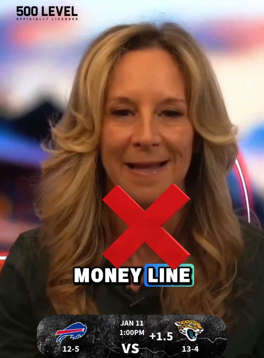 ProfitableIs's tweet image. ❌ NOPE!   in a big way where *again* she’s 0-fer with her NFL WC picks👇 + she had Eagles -2.5 -147 (not pictured)
Fade &amp;amp; get (seriously) Paid 💰