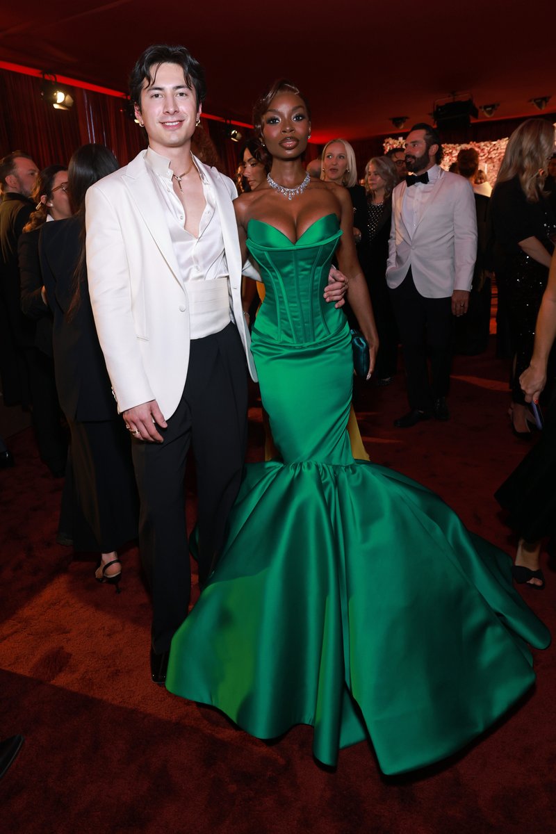 Some of the internet's favorite people: Hudson Williams &amp; Olandria Carthen 💚

📸 Penske Media