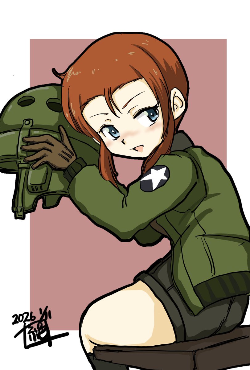 #週末ガルパンお絵描き120分一本勝負
#週末ガルパンお絵描き120分一本勝負20260111
お題「サンダース附属高校」
なんだか投稿したつもりになって出せてなかった?
遅れサーセン‼︎
サンダース付属アリサ車装填手 ヘルメッ子ちゃんです!
可愛いよなー
声欲しいですね
声…❤️
あと名前❤️
#ガルパン 