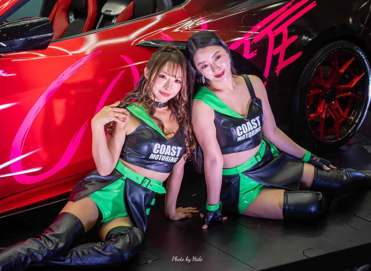 東京オートサロン2026🏎️ COAST MOTORINGブース 「モデル👯‍♀️」 や