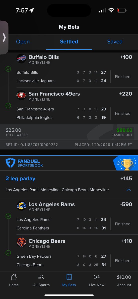 Jriveee's tweet image. 4-0 even though I cashed out like a pussy. Just bet sports for fun , patriots gonna make me 5-0 LFG