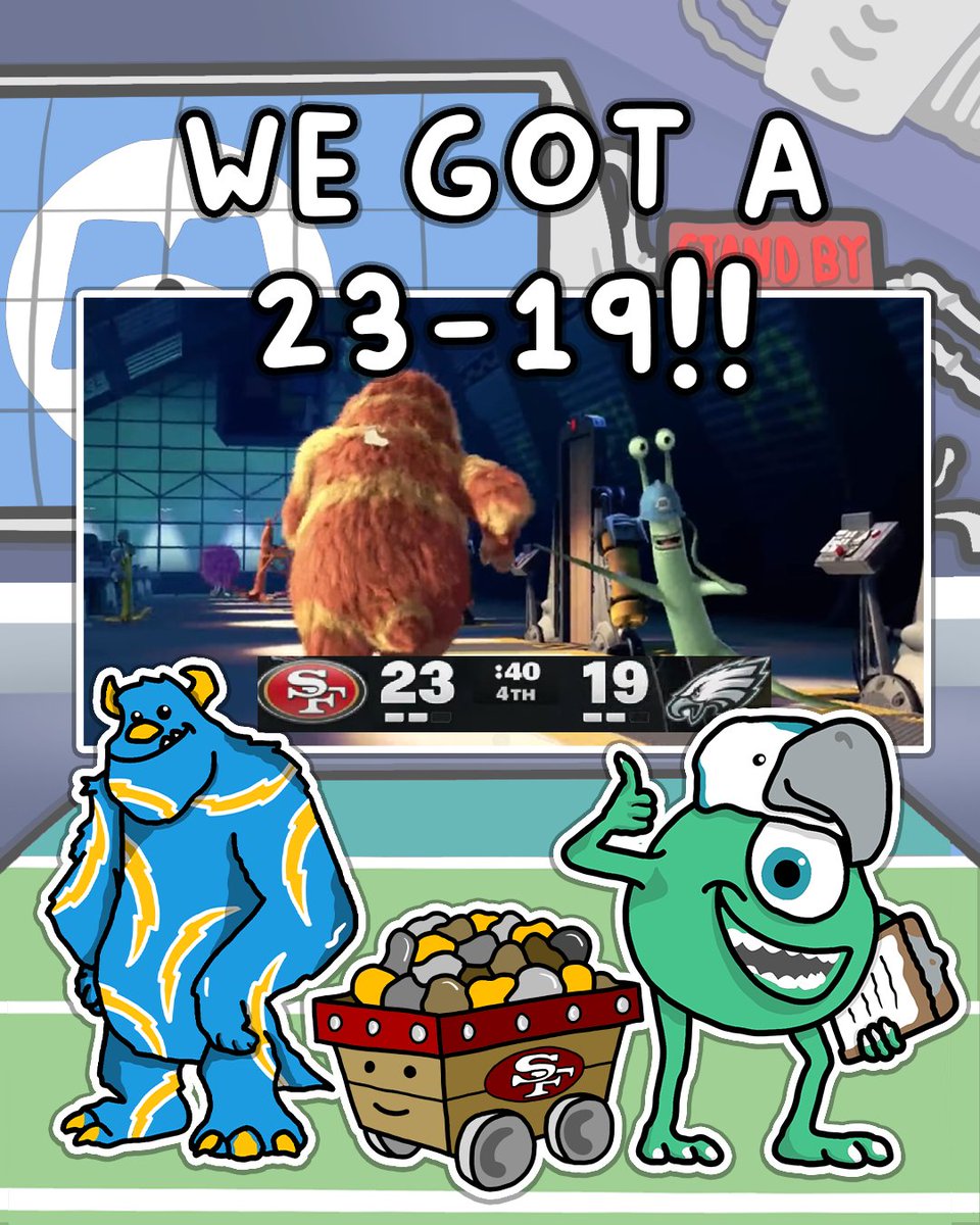 CornDoggyLOL's tweet image. WE GOT A 23-19 FINAL SCORE!!!