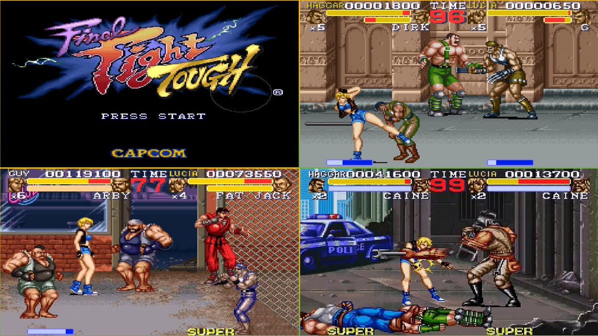 ╭🔰 Final Fight Tough (Final Fight 3) ┆🇯🇵 ファイナルファイト