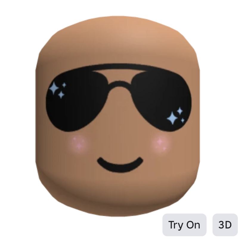 _GX02's tweet photo. New UGC! Starry Sunglasses Face (Cute Blush)

⭐ Starry shades face with blush and a soft smile. Cute, aesthetic, and easy to match with any outfit.

Claim here: https://t.co/odthSfOdtw

#RobloxUGC #robloxlimited #ROBLOX #RobloxDev #RobloxUGCConcept #RobloxUGCpromo #SimpleUGC https://t.co/Tfu3lKzmAE