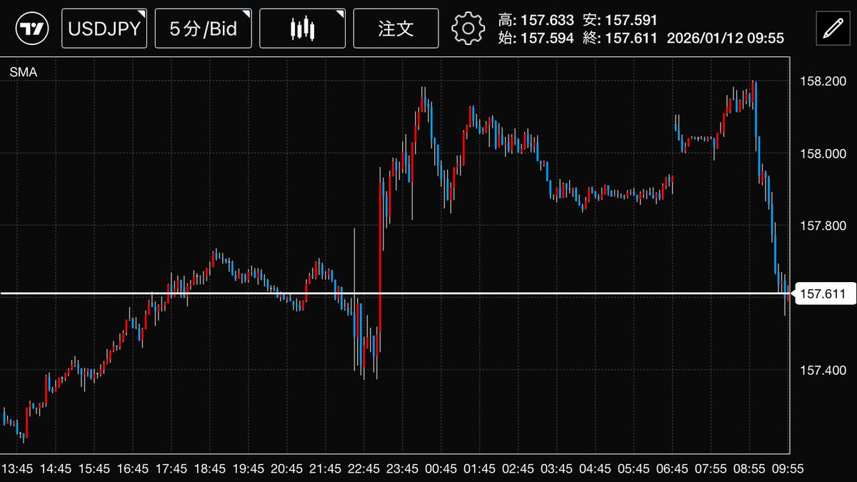 大方の予想に反してドル 円が下落。ここから一時的に160円に達することはあるかもだが、僕は巷で言われてるような165円とか170円はないと思ってる。寧ろそのうち150円台前半くらいまでは 下がると思うし、150円割る可能性もあると思ってる。