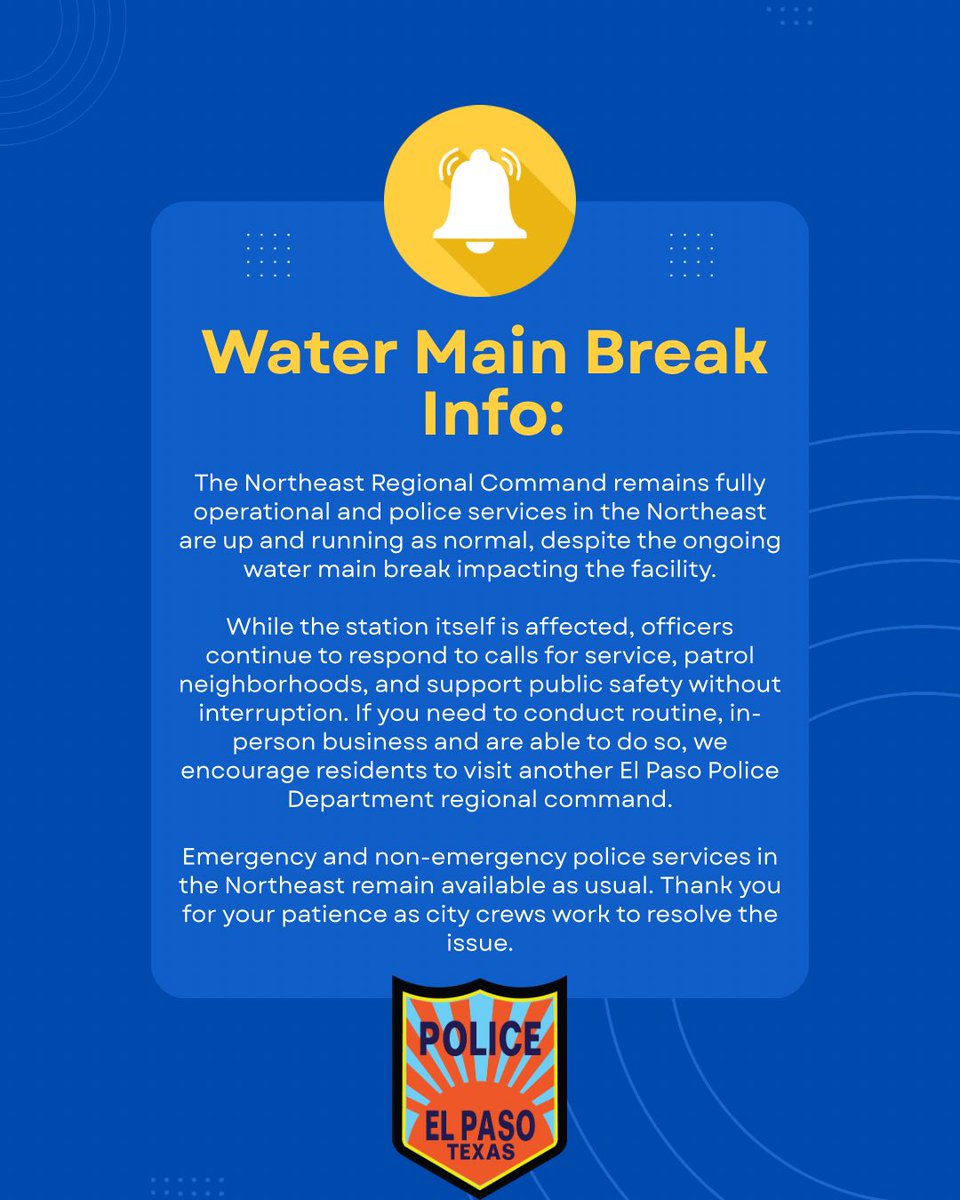 EL PASO POLICE DEPT tweet media