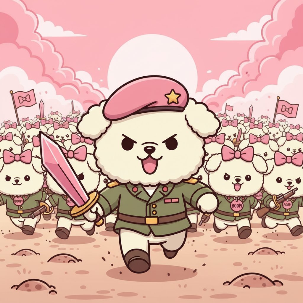 $BOOPI SOLDIERS KEEP UP THE HARD WORK! 🫡🔥
WE’RE PUSHING BACK, STACKIN THAT GREEN, AND NEVER BACKING DOWN!
YOUR GRIND, YOUR DEDICATION, AND YOUR LOYALTY WILL BE REWARDED 💪💚
STAY LOCKED IN, STAY UNITED, AND KEEP APPLYING PRESSURE!
FOR #BOOPI — TO THE COSMOS AND BEYOND 🚀🐶🌌