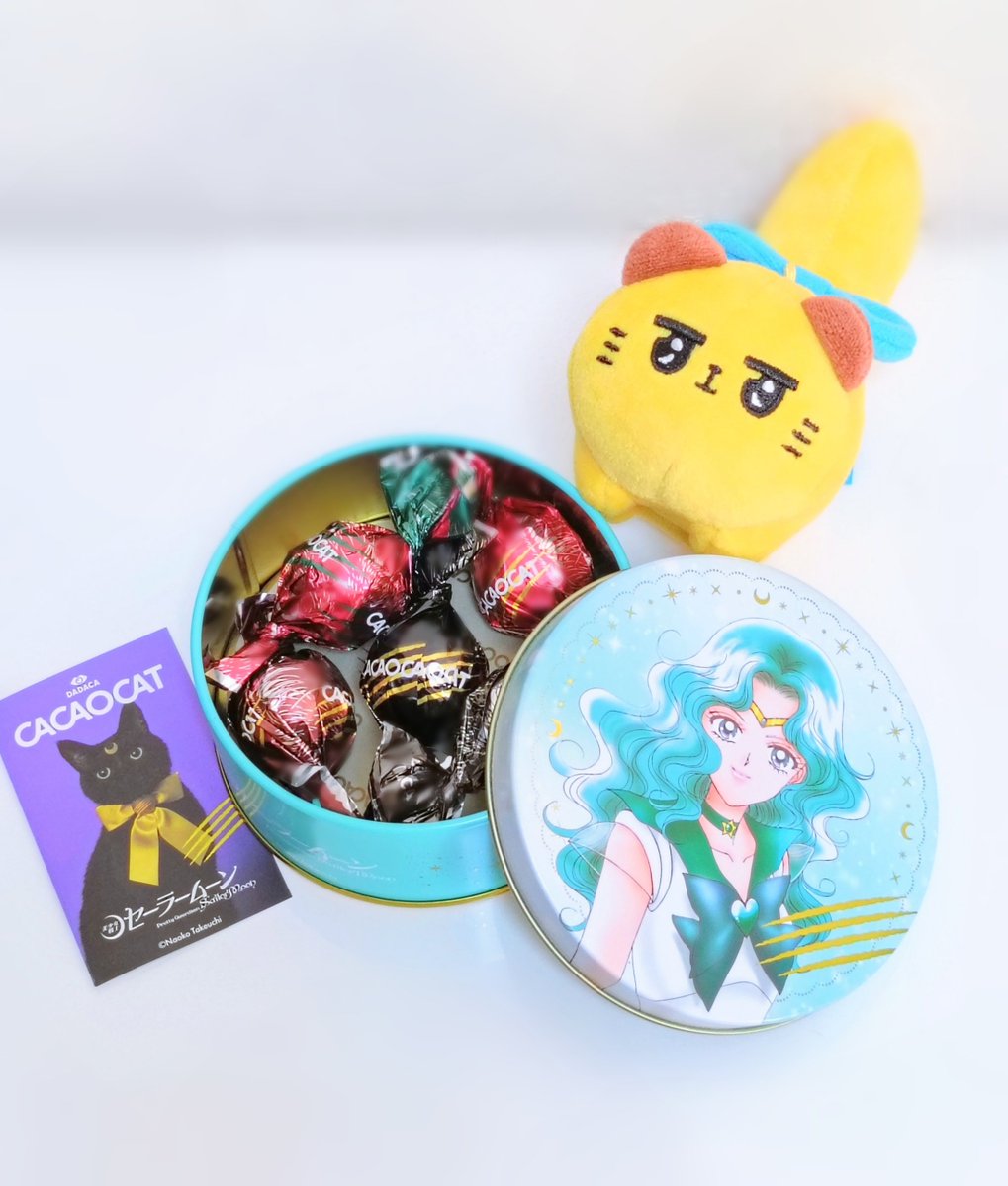 ネプチューン推しなのです ☑CACAOCAT缶 美少女戦士セーラームーン