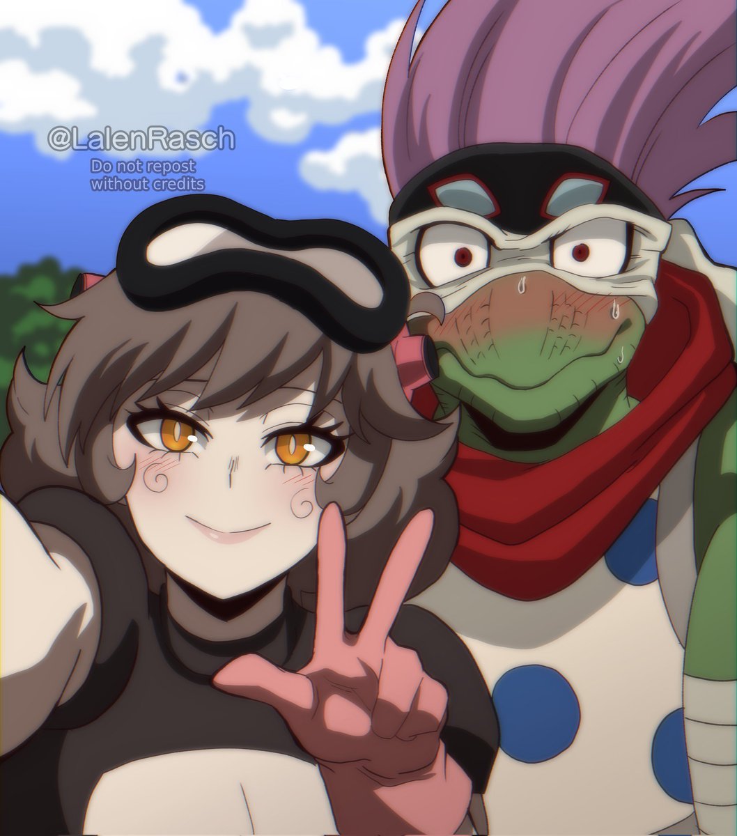 hirochan 💚🦎SpinHeart💗 #Ocxcanon [Spinner x Heartbreaker] #BNHA
