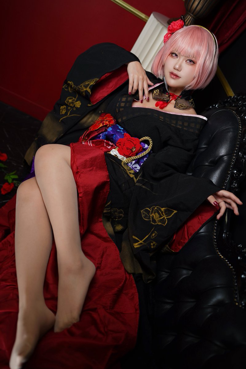 モリカリページ Cosplay】 hololive EN 森カリオペ Mori Calliope💀 Bore me and it's