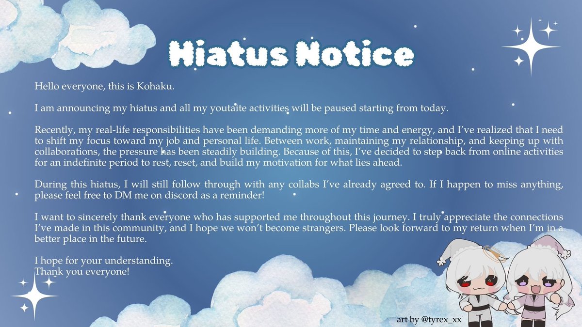 Kohaku | HIATUS tweet media
