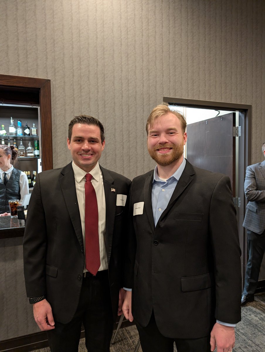 Beck4MN's tweet image. The room was absolutely packed at CD 2's fraud presentation and dinner. It was amazing to see so many friends, familiar faces, and candidates for office!

Tayler Rahm did an amazing job as MC!