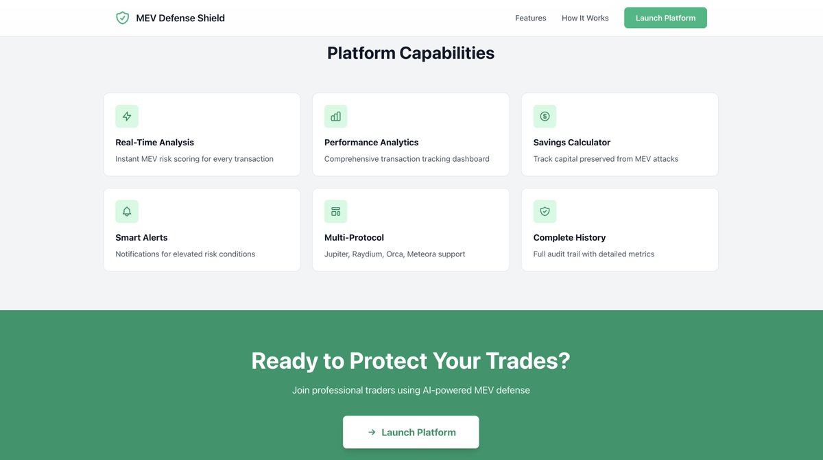 I built this for defi traders and degens.

Degens trade on impulse, speed, reactive, high-velocity decisions. Speed beats caution

A unified defense working across <a href="/JupiterExchange/">Jupiter</a> <a href="/Raydium/">Raydium</a> <a href="/orca_so/">Orca 🌊</a> <a href="/MeteoraAG/">Meteora</a>  and routes through <a href="/jito_sol/">Jito</a> when needed is an immediate value they