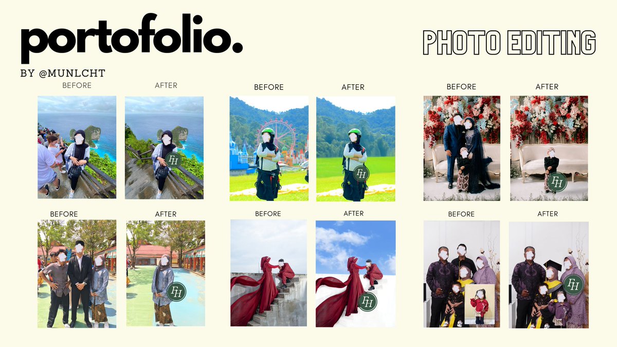 munbite's tweet image. Yuk yang lagi cari JASA EDIT FOTO untuk wisuda, seperti:
- tambah anggota keluarga
- hapus objek
- warna / filter foto
- retouch

Yuk WA ke wa.me/6281246524352 
atau bisa kepoin @munlcht ya

#zonauang