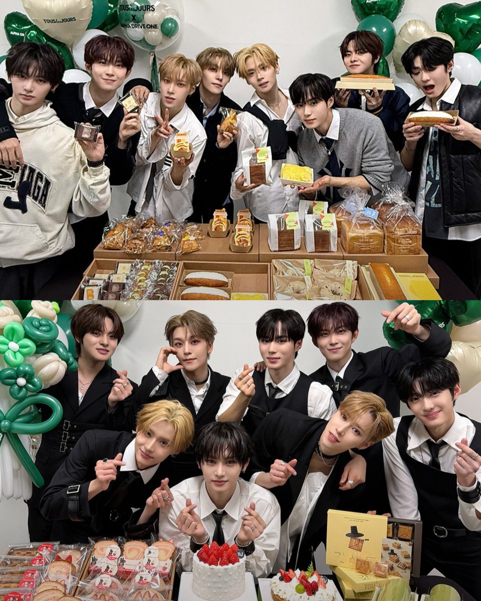 dearest_junseo's tweet image. we got raw flame and chains pre-recording outfits from tous les jours ♡