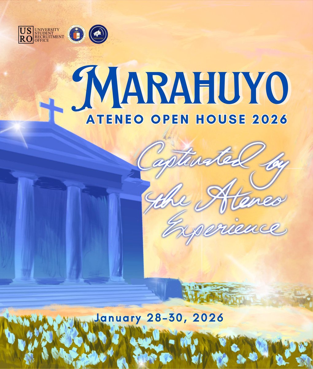 𝐌𝐀𝐑𝐀𝐇𝐔𝐘𝐎: 𝐀𝐭𝐞𝐧𝐞𝐨 𝐎𝐩𝐞𝐧 𝐇𝐨𝐮𝐬𝐞 𝟐𝟎𝟐𝟔

#AteneoOH2026
#AteneoStudentAmbassadors 

Source: facebook.com/AteneoDeNagaAm…