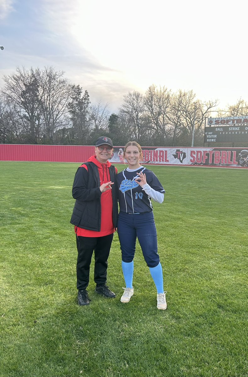 Had a great time today at the <a href="/TVCCSoftball/">TVCC SOFTBALL</a> camp! I I want to thank all the coaches and players for taking their time to work with me. I really enjoyed it!
<a href="/CoachMariaWinn/">🥎CW🥎</a> 
<a href="/KelseyBernhardt/">Kelsey Bernhardt</a> 
<a href="/LuisSalas_3/">Luis Salas</a> 
<a href="/EliteFastPitch0/">Elite Fast Pitch</a> 
#GoCards 
#BeElite
#AGTG