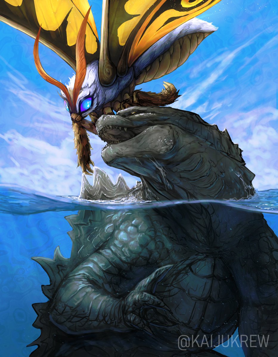 tried somethin different☀️

#mosugoji #mothzilla