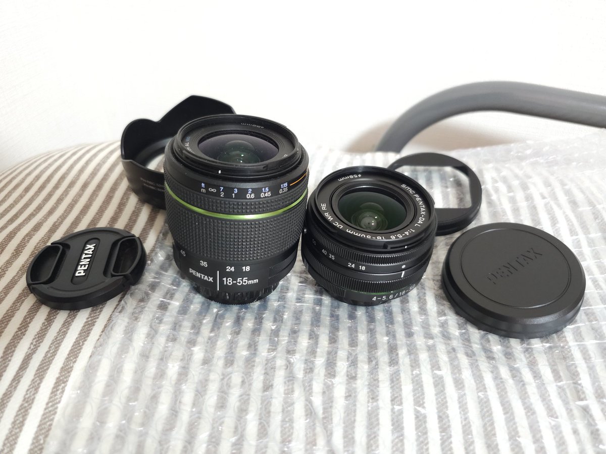 smc PENTAX-DA L 18-50mm F4-5.6 DC WR RE パンケーキズームレンズが