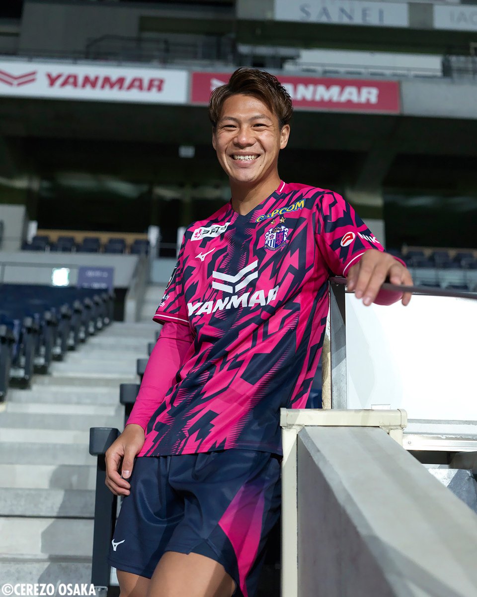 セレッソ大阪　ユニフォーム　中島元彦　28 ◤2026百年構想リーグユニフォーム◢ No.13 #中島元彦 選手 予約販売は