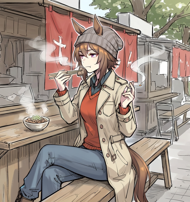 大人ウマ娘/adult umamusume/ナカヤマフェスタ
その日暮らしの生活をしているナカヤマフェスタさんまとめ 