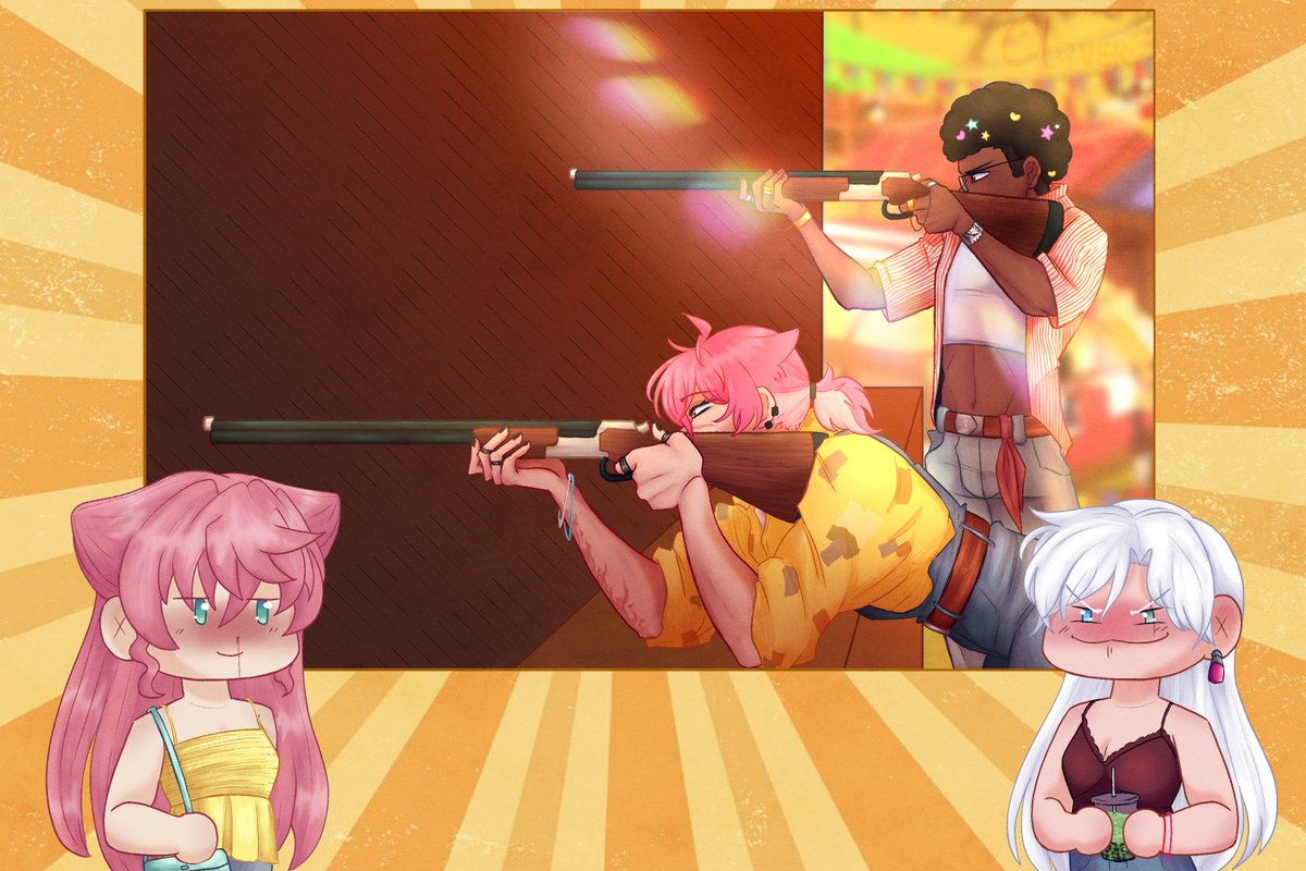 I'm not saying I pick favorites
...

BUT IF I DID-
This comm for <a href="/LaSodaPoppin/">Soda! - 🩷 Maria's Knight 🩷</a> might just take the cake on fav commission as of date

HOT DOUBLE DATE - look at the bbs
#Commission #ocart