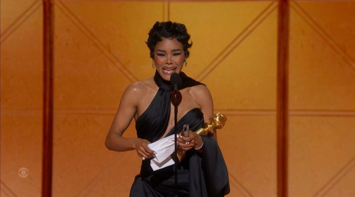 THEHORRORGOTH's tweet image. Teyana Taylor going from super sweet 16 to being a Golden Globe winner is inspiring!