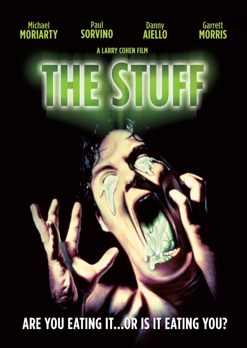 NerdyAutismMom's tweet image. I’m FINALLY able to watch this for the first time!! I don’t really know what to expect, but I’m excited to get baked and enjoy the experience 💨😌
Have a great night everyone, pleasant screams! 🫶🏻 #NowWatching #TheStuff #HorrorFam #MutantFam