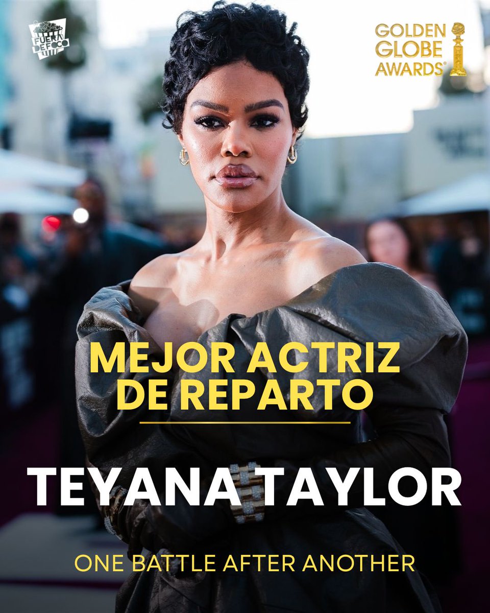 GabyMeza8's tweet image. ¡GANADORA! 🏆 TEYANA TAYLOR es la Mejor Actriz de Reparto de los GOLDEN GLOBES, es el primer premio de su carrera