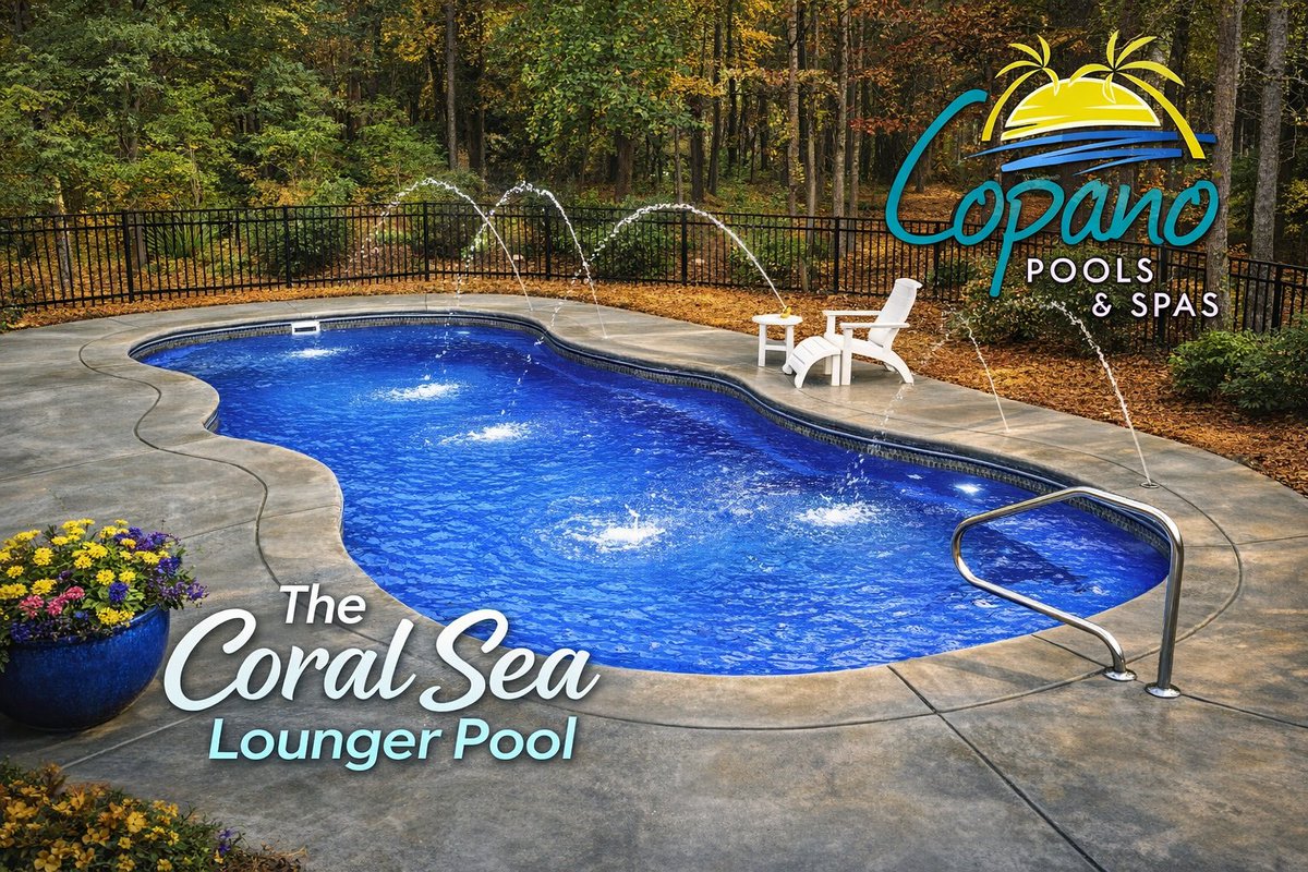 CopanoPools's tweet image. Meet the Coral Sea Lounger Pool 🌊
Designed for laid-back lounging, effortless beauty, and endless backyard bliss. 

#CopanoPoolsAndSpas
#CoralSeaLoungerPool
#BackyardGoals
#PoolsideVibes
#DreamBackyard