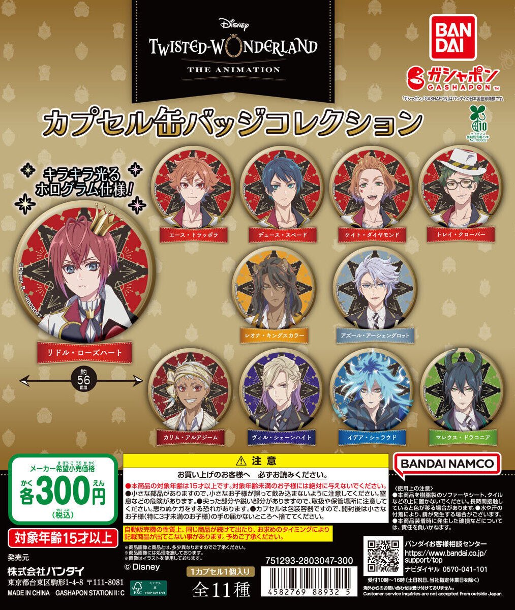❎完売情報❎ ・ディズニー ツイステッドワンダーランド ザ