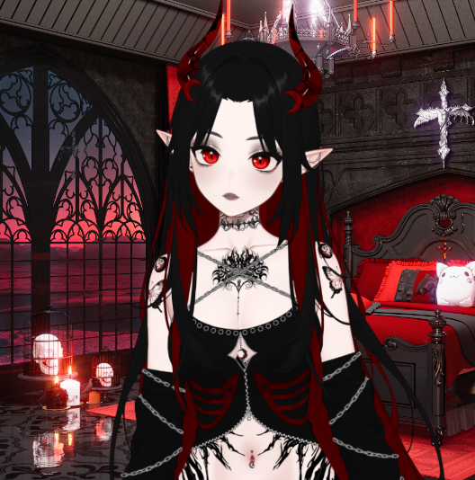 MynphyVT's tweet image. just finished the first outfit !
What do you think ? :3

Model by : @ChalizKokoda 
Tags : #LizMetaCustomizableVtuber #vtuber