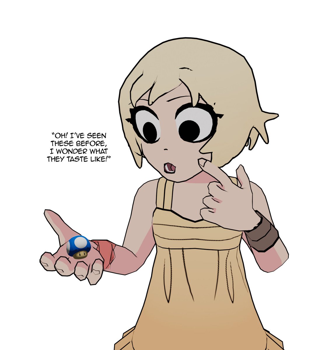 mr_illustr8ion's tweet image. Lisa was just curious about that mushroom!
#scottpilgrim