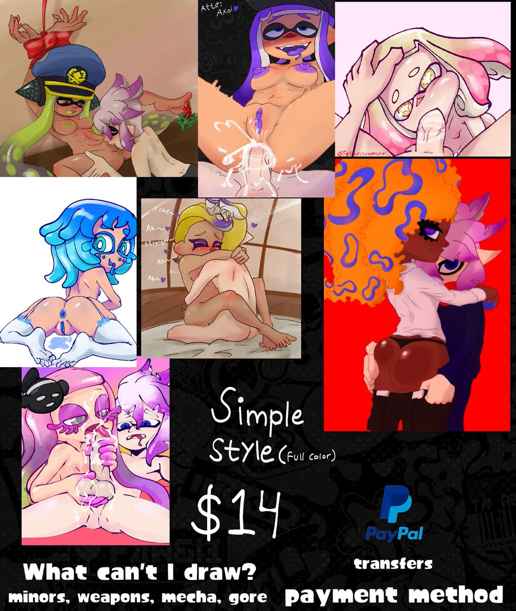 Ax🔞 comms open :3 tweet media