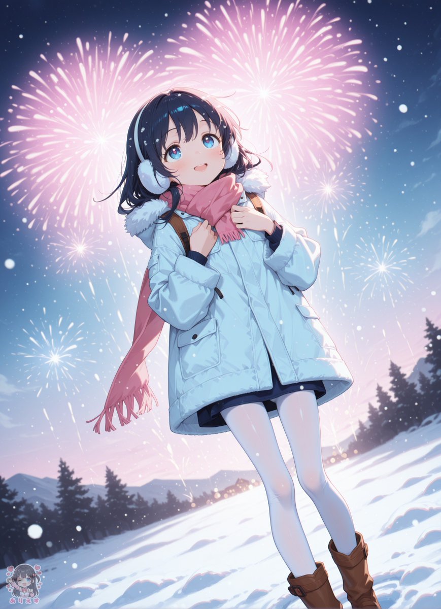 AIイラスト界隈の「#AIいいねの日」イベントがハート満載で開催中