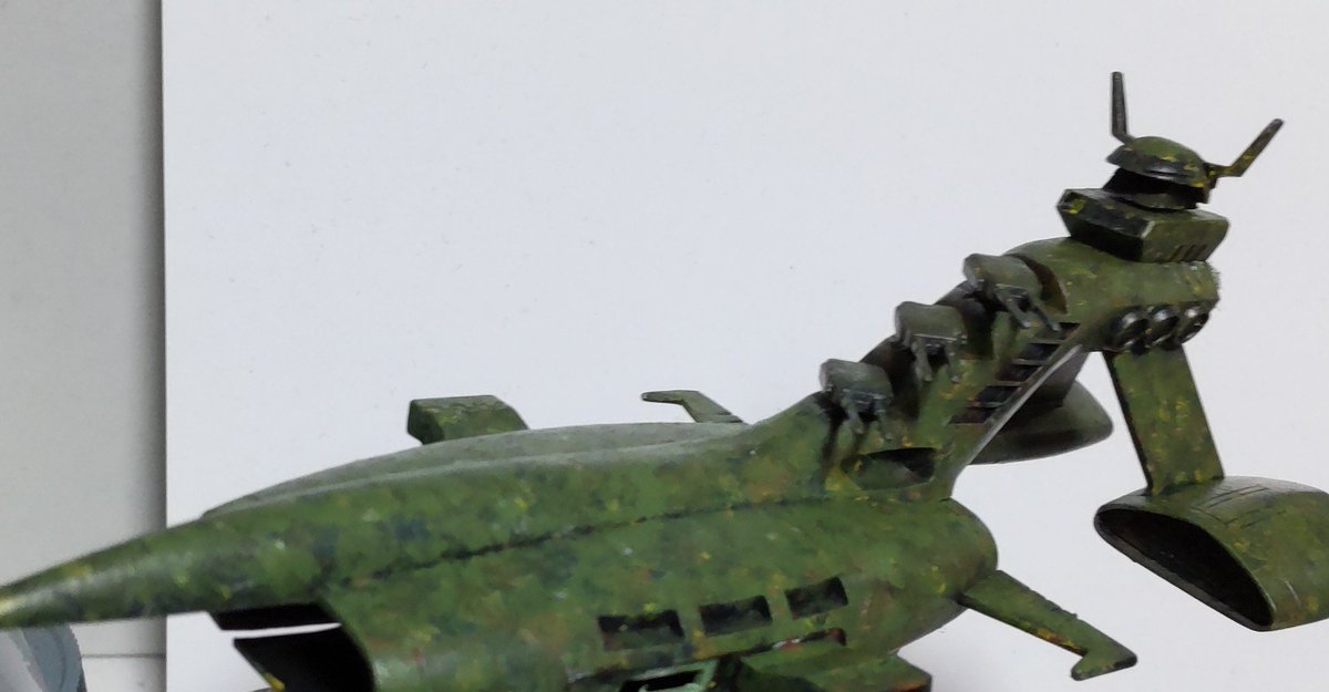 #旧キット
ムサイ
塗装始める②