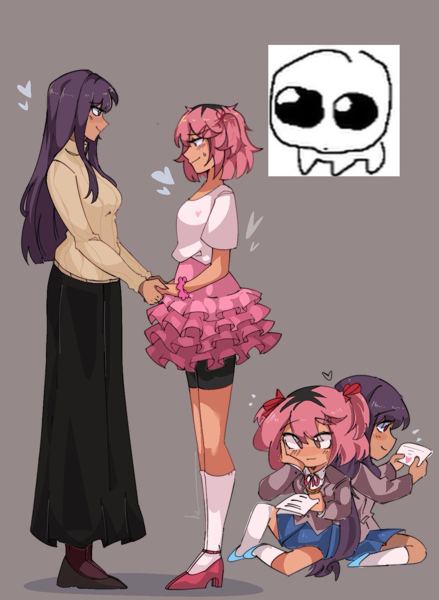 NatsuriEveryDay's tweet image. Day 103: They are so yippie! #DDLC